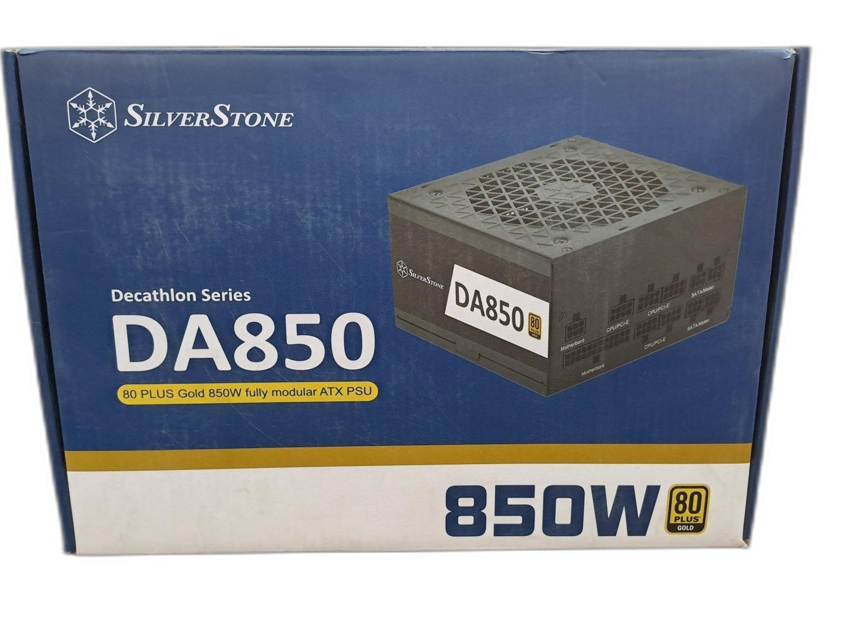 SilverStone DA850W 80 Plus Gold 850W Fully Modular ATX Power Supply