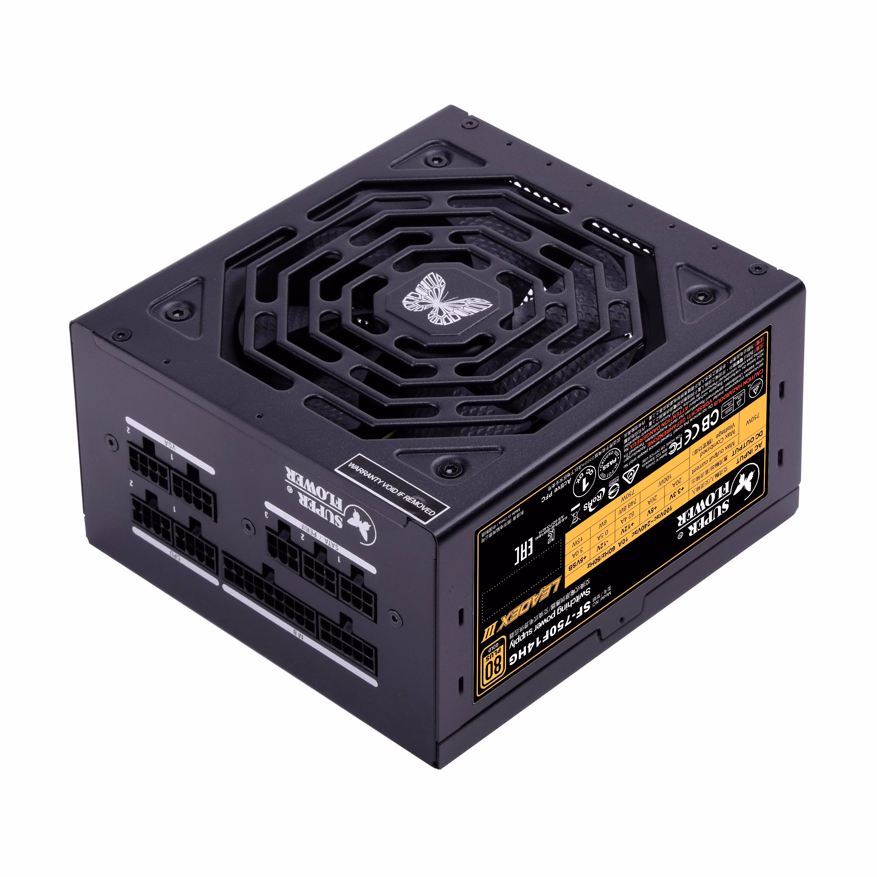 Super Flower LEADEX III Gold 750W ATX3.1 Power Supply 