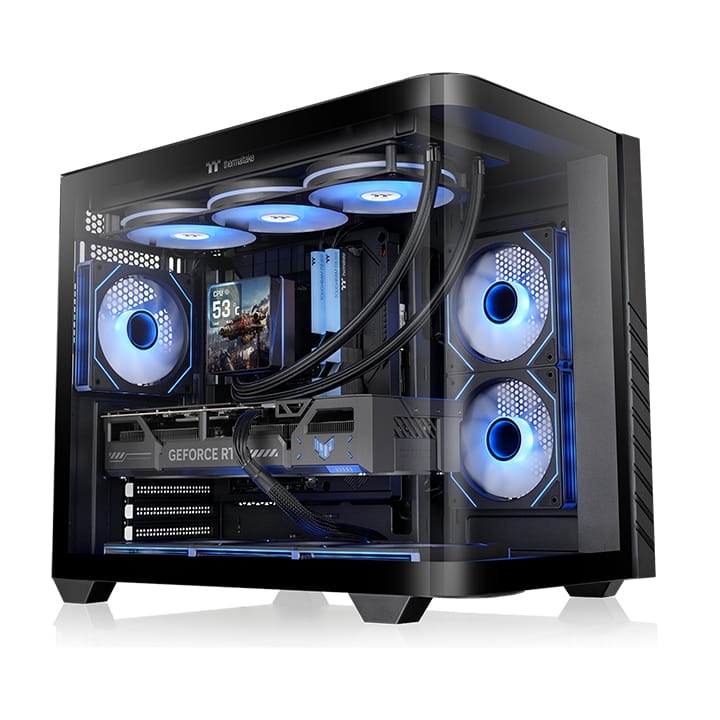 THERMALTAKE Vision 330 CR ARGB ATX Mid Tower Cabinet ( Black )