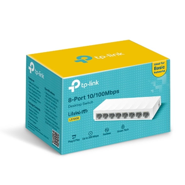 TP-LINK SWITCH LS1008 8-Port 