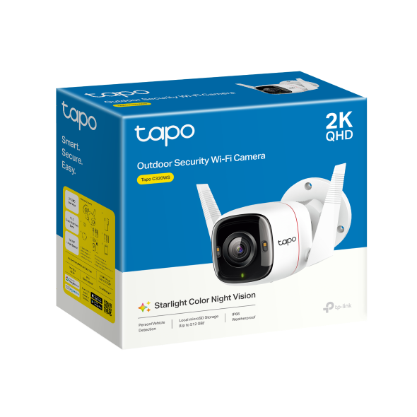 TP LINK TAPO C320WS OUTDOOR WIFI CAMERA