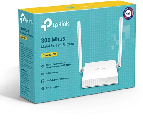 TP-Link TL-WR820N 300 Mbps Speed Wireless WiFi Router, Easy Setup, IPv6 Compatible, Supports Parent Control, Guest Network, Multi-Mode Wi-Fi Router