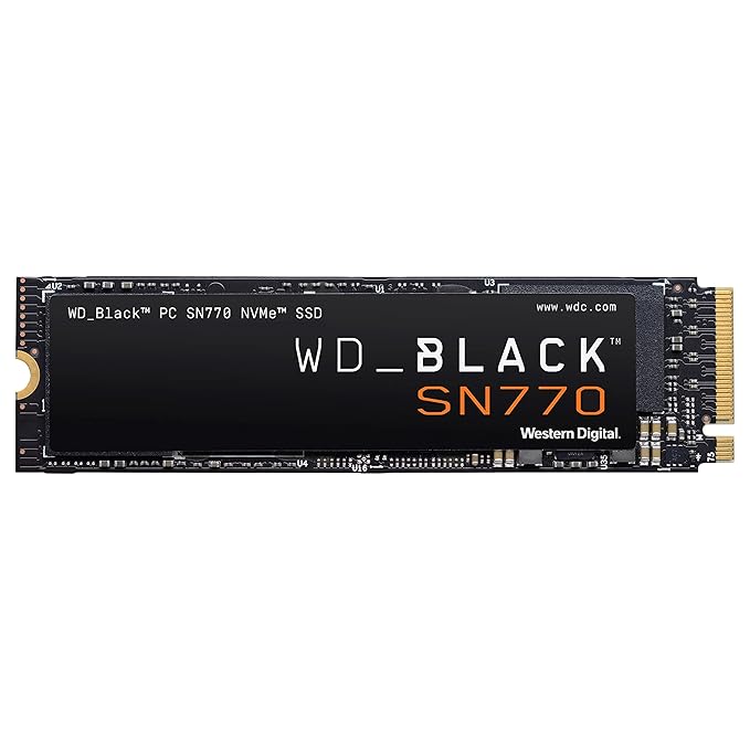 WD BLACK 500GB SN770 PCIe Gen 4 NEW(WDS500G3X0G-00CHY0)