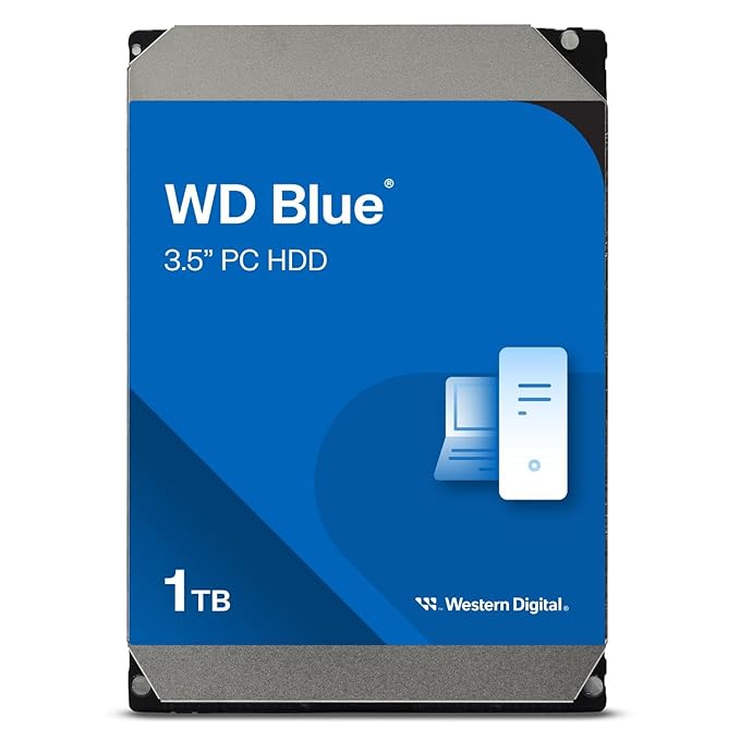 WD 1TB BLUE SATA D/T HDD