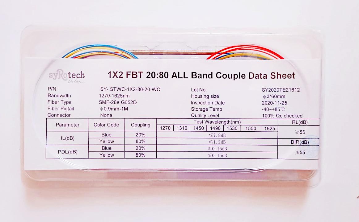 Syrotech Ratio Coupler 80/20- STWC-1X2-80-20-WC